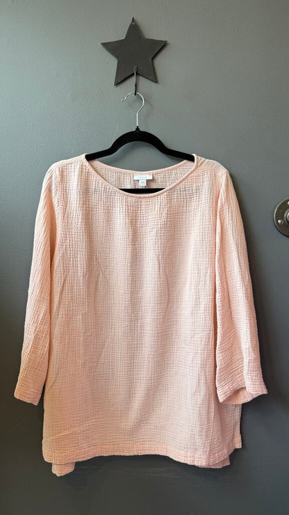 Gauze Tunic Blouse