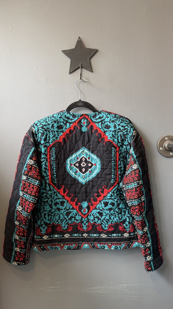 Quilted Batik Jacket