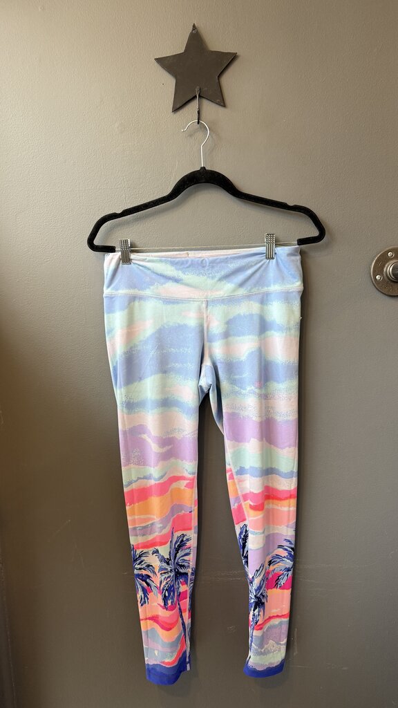 Luxletic Palm Tree Sunset Leggings