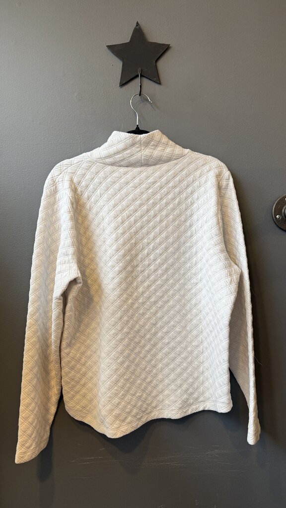 Funnelneck Quilted Pullover