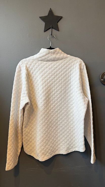 Funnelneck Quilted Pullover