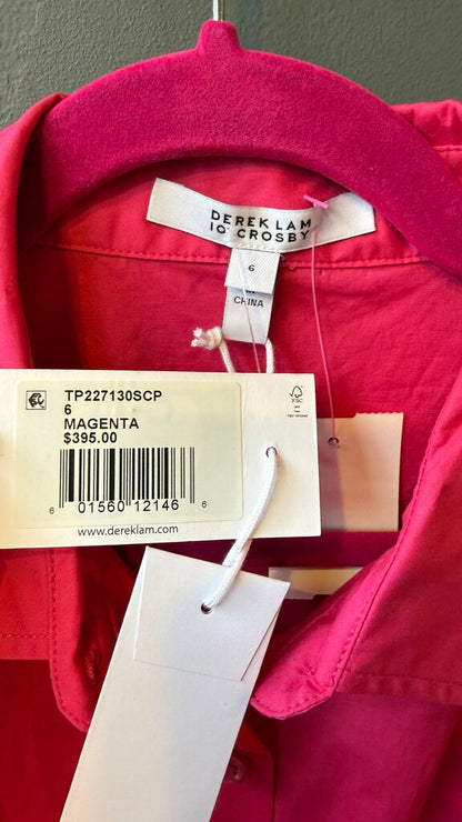 Cutout Belted Blouse
