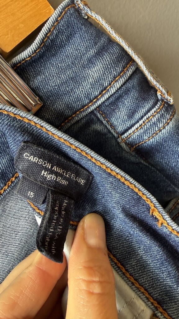 Carson Ankle Flare Jeans