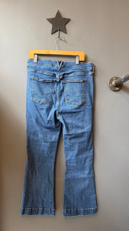 Carson Ankle Flare Jeans