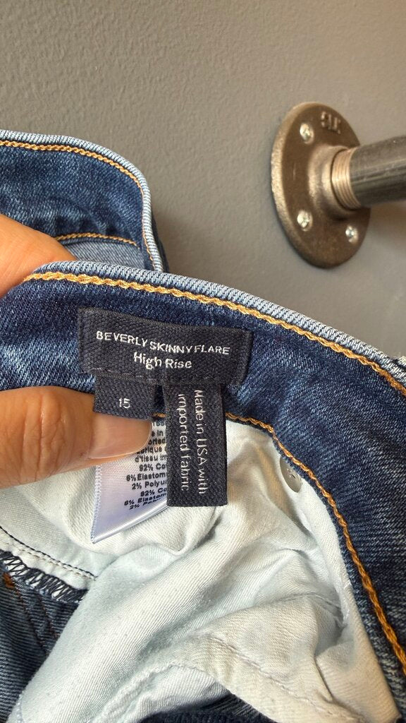 Beverly Skinny Flare Jeans