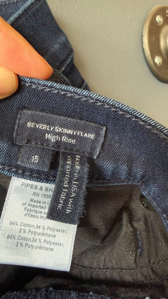 Beverly Skinny Flare Jeans