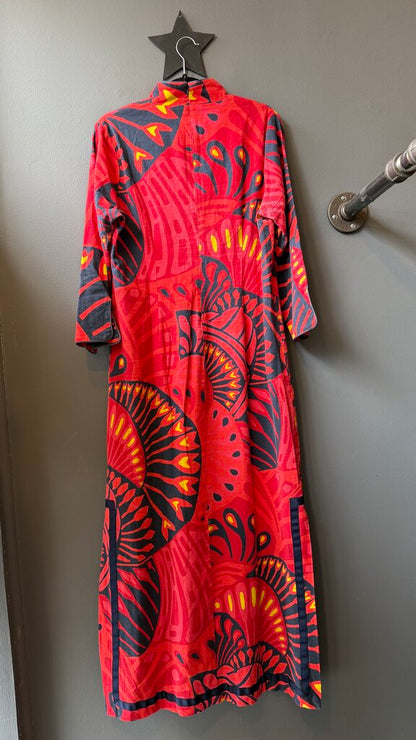 Longsleeve Tunic Style Maxi Dress