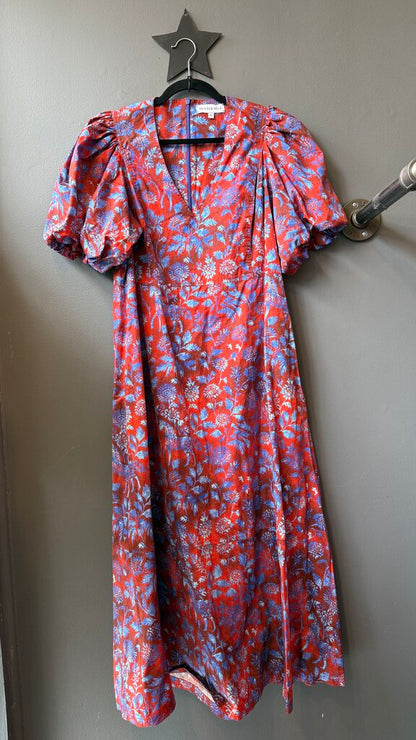 Puff Sleeve Maxi Dress