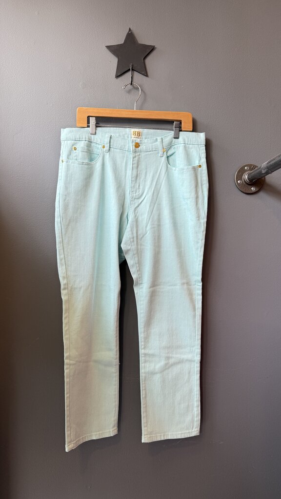 Turquoise Slim Jeans