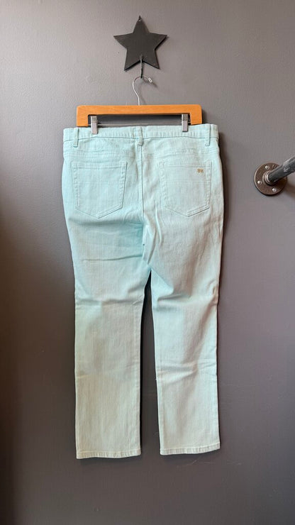 Turquoise Slim Jeans