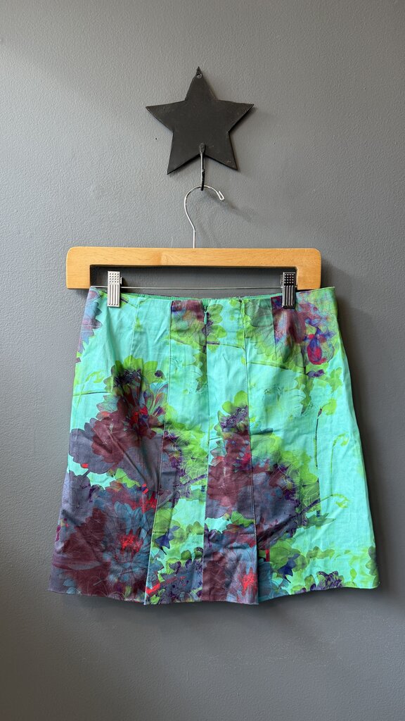 Floral Mini Skirt