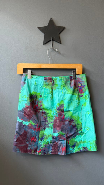 Floral Mini Skirt