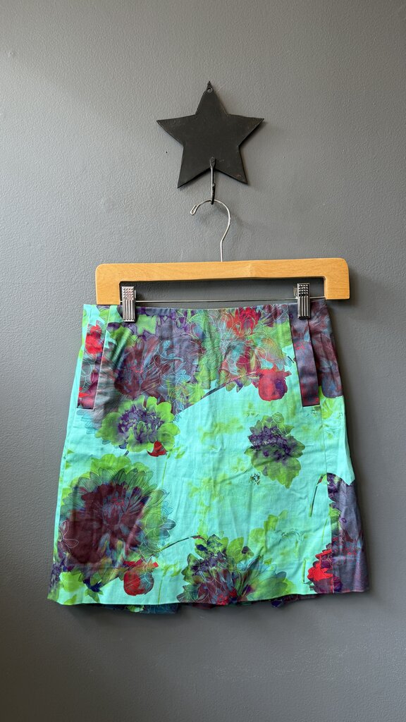 Floral Mini Skirt