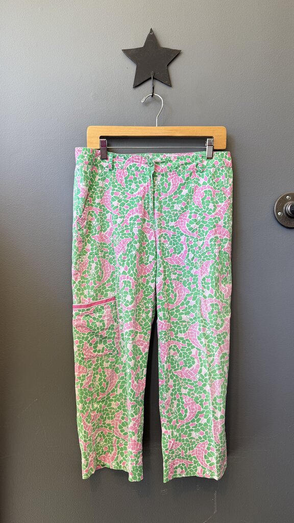 Dolphin Mosaic Capri Pants