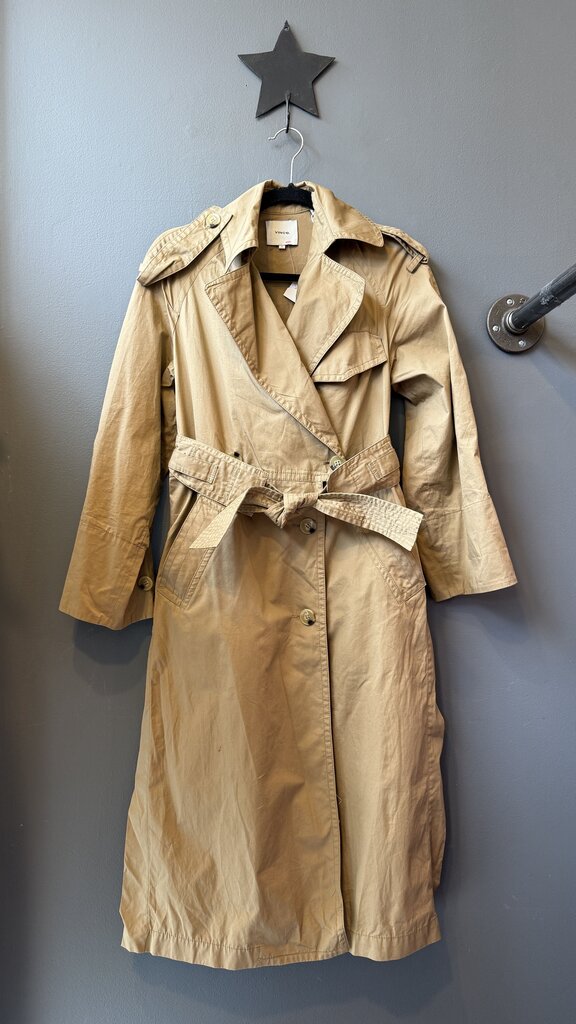 Asymmetrical Trench Coat
