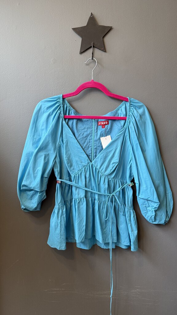 Tiered Puff Sleeve Blouse