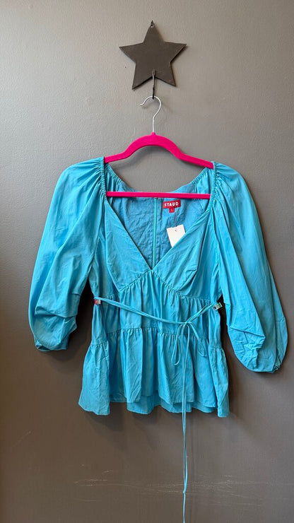 Tiered Puff Sleeve Blouse