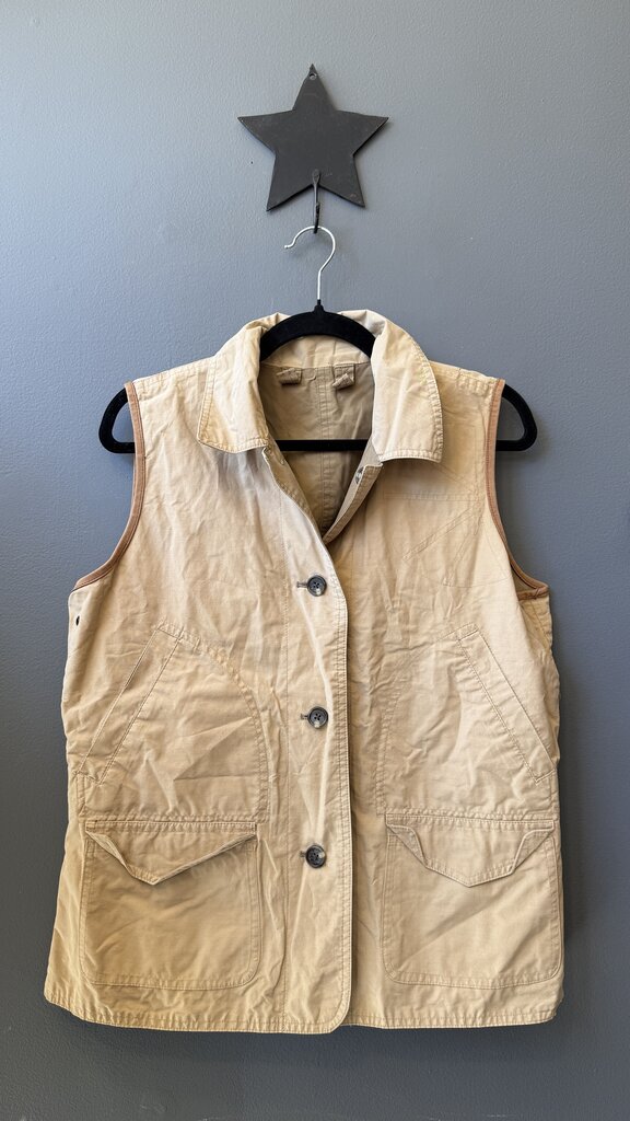 Reversible Cotton Cargo Vest