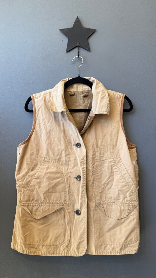 Reversible Cotton Cargo Vest