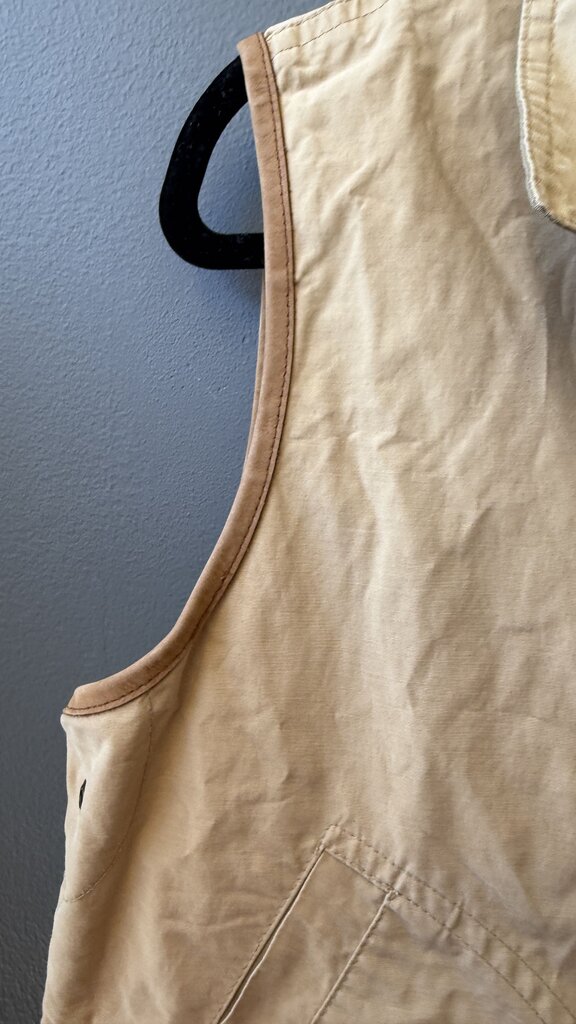 Reversible Cotton Cargo Vest