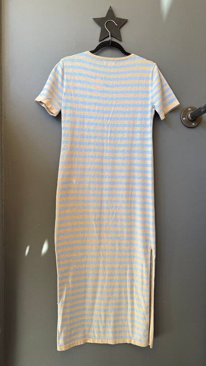 Knit Stipe Maxi Dress