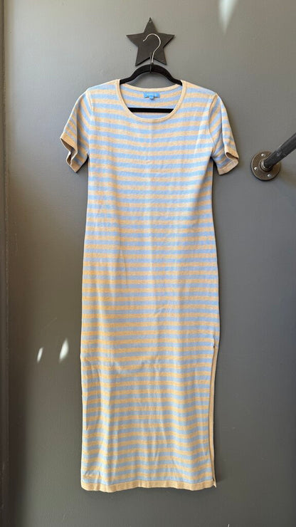 Knit Stipe Maxi Dress