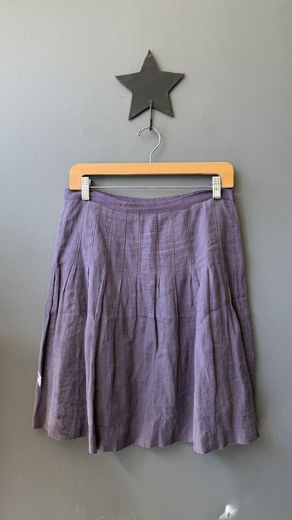 Linen Full Midi Skirt