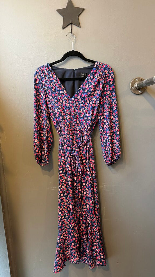 Floral Full Midi Dress