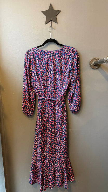 Floral Full Midi Dress