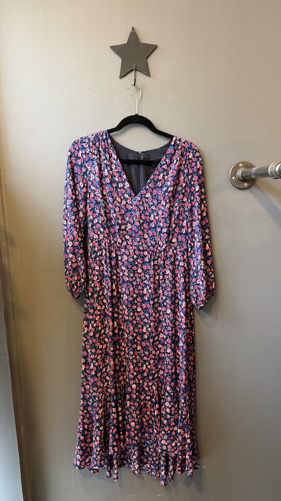Floral Full Midi Dress