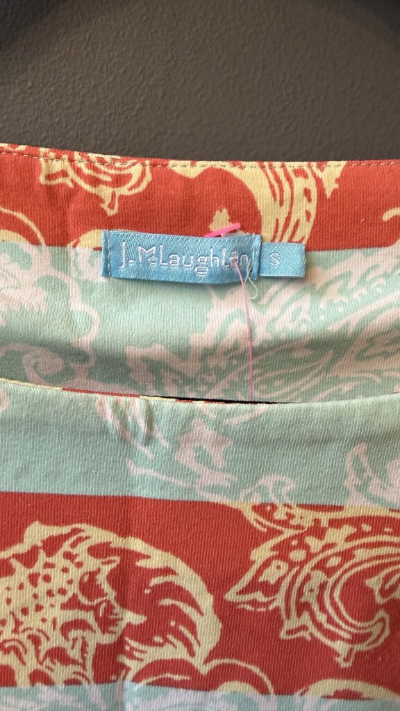 Catalina Cloth Stripe Paisley Dress