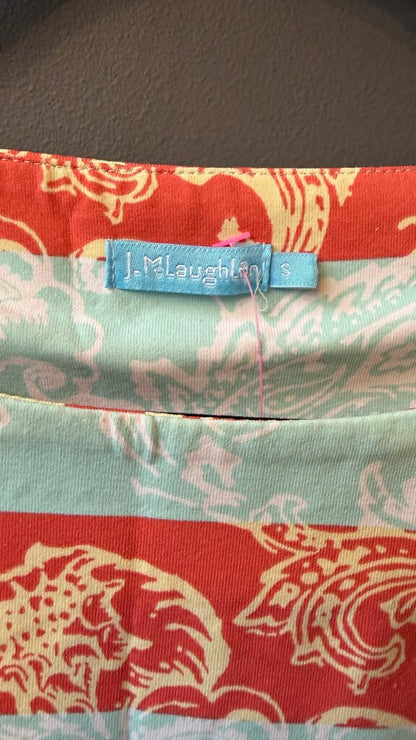 Catalina Cloth Stripe Paisley Dress