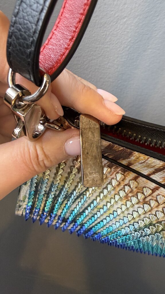 Stud Spike Envelope Crossbody Clutch