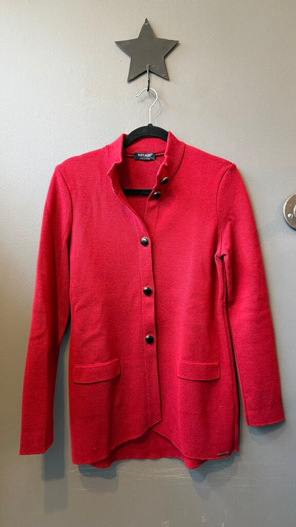Wool Longline Cardigan Sweater