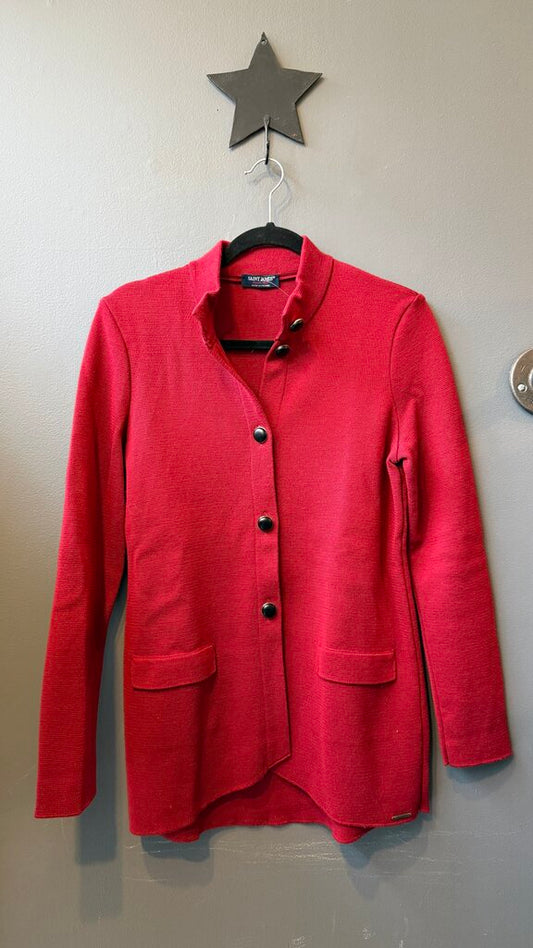 Wool Longline Cardigan Sweater