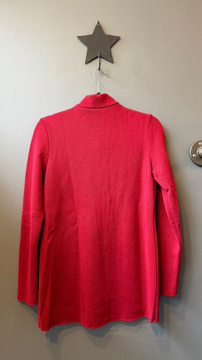 Wool Longline Cardigan Sweater
