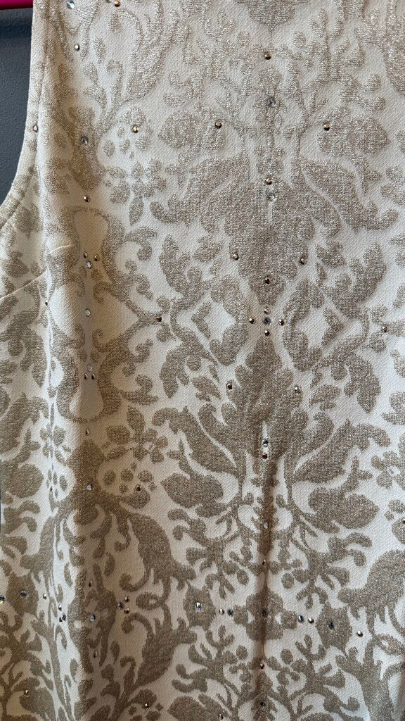 Damask Knit Sheath Dress