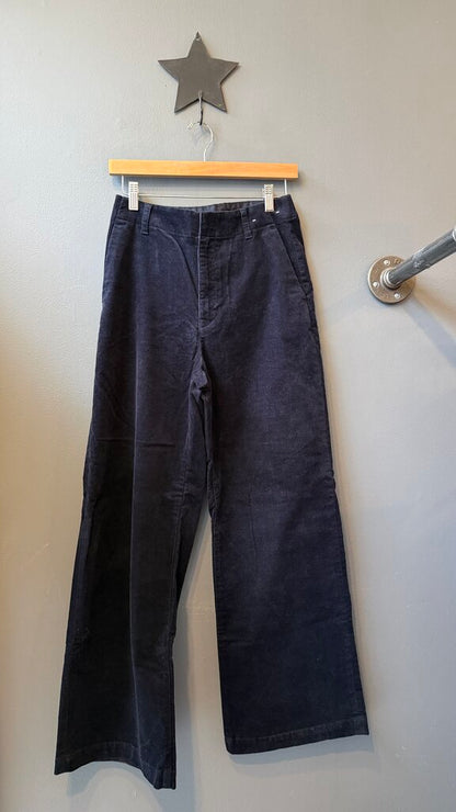 Wide Leg HR Corduroy Pants
