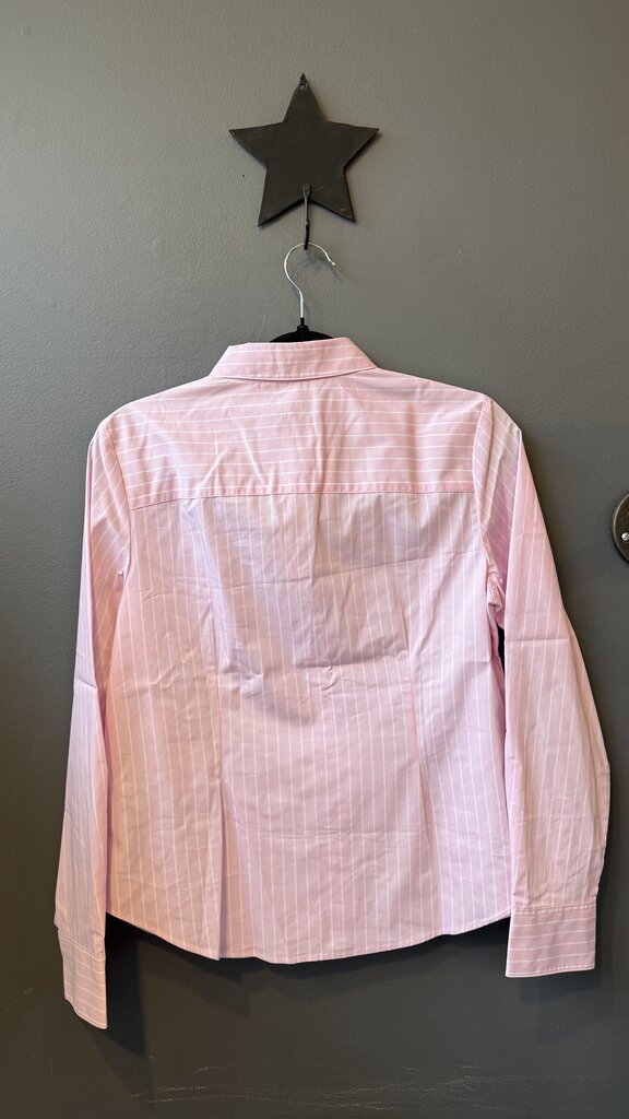 Stripe Button Up Blouse