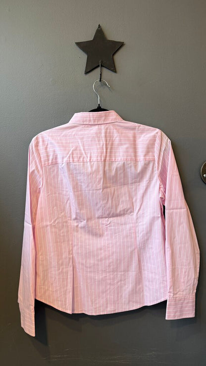 Stripe Button Up Blouse