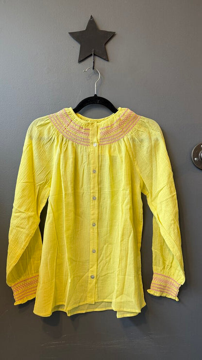 Smocked Marseille Blouse