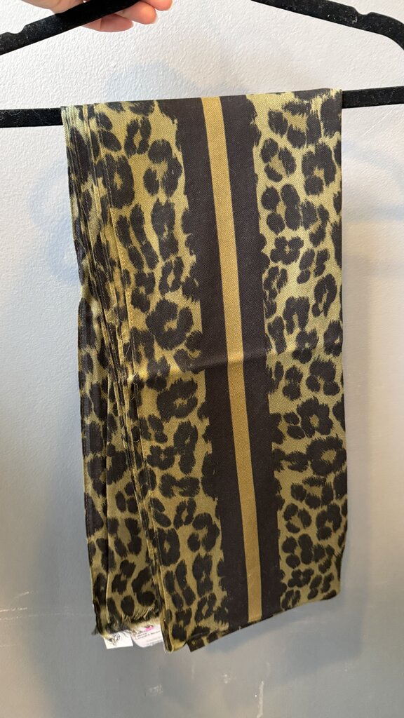 Leopard Stripe Scarf