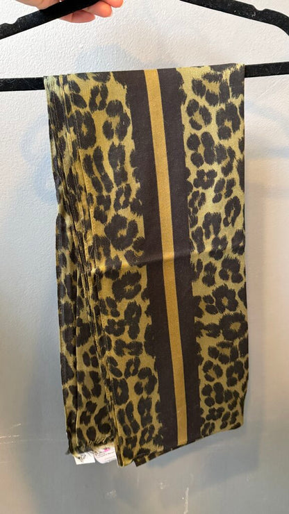 Leopard Stripe Scarf