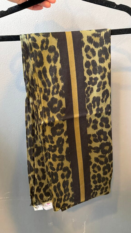 Leopard Stripe Scarf