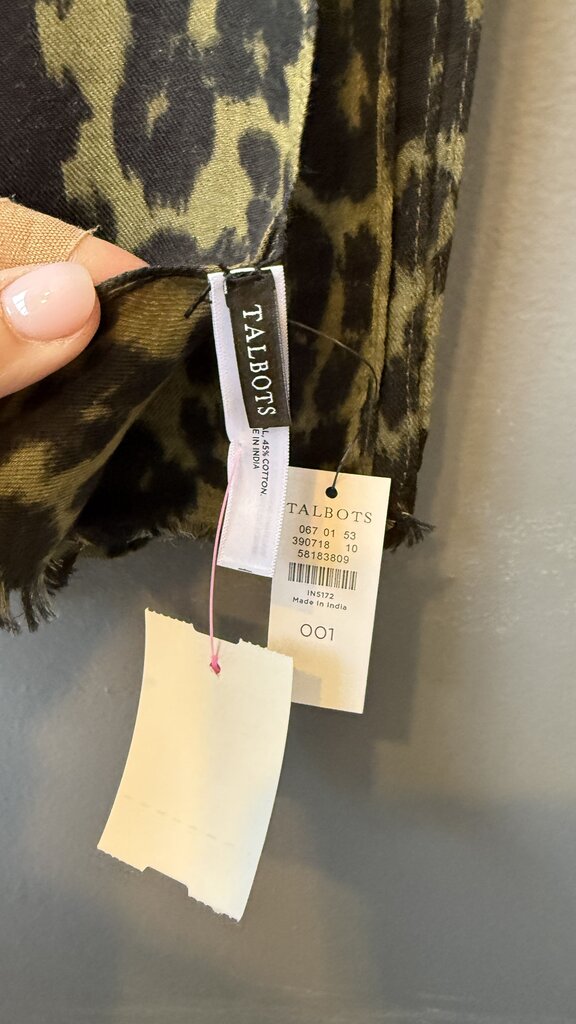 Leopard Stripe Scarf