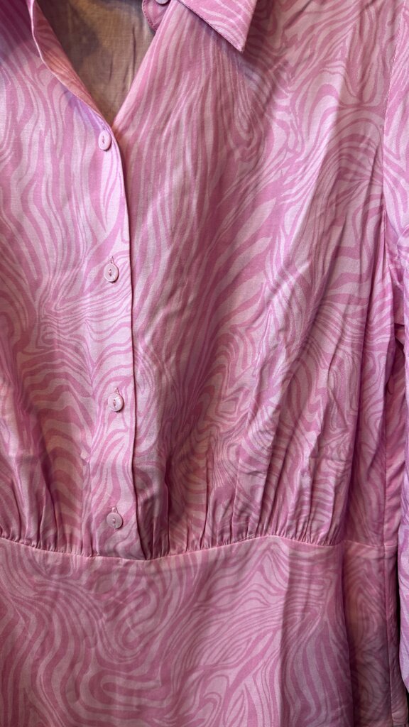 Pink Midi Dress