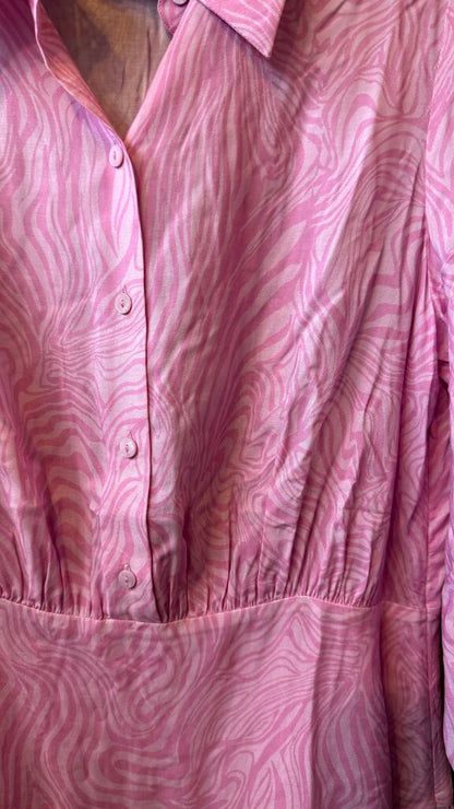 Pink Midi Dress