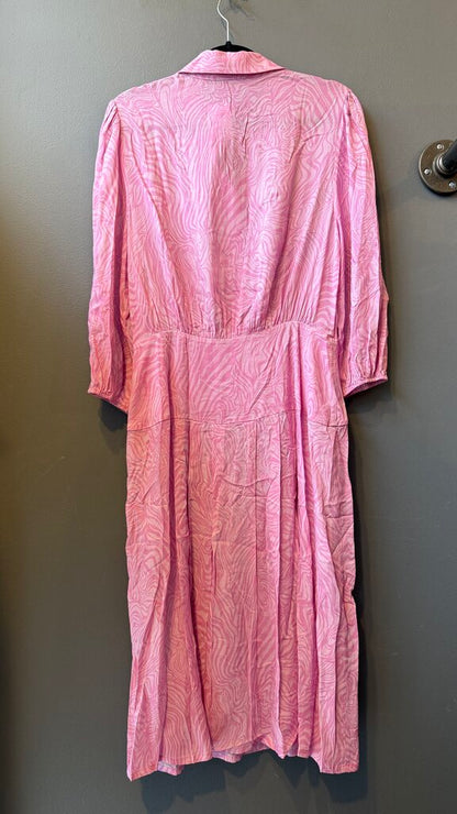 Pink Midi Dress