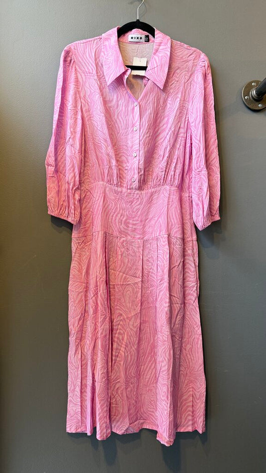 Pink Midi Dress