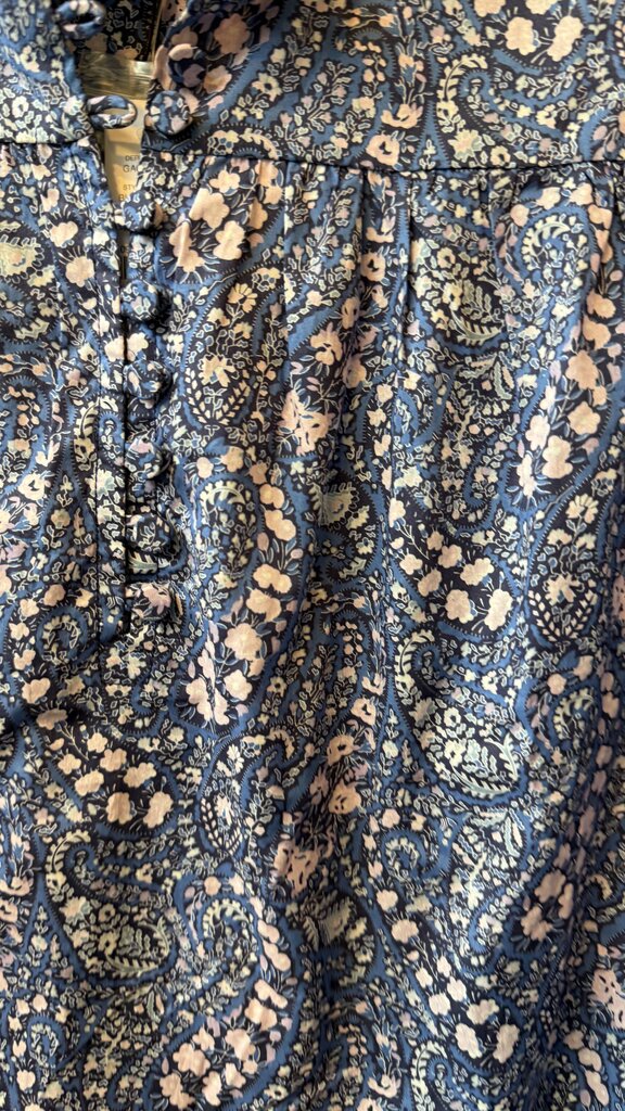 Liberty Fabric Popover Blouse